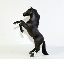 Retired 2006 Schleich Rearing Black Mustang Stallion Horse 13624 picture