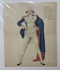Vintage Alberto Vargas WWII pin up Esquire Magazine Victory Song picture