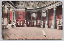 Postcard  Statuary Hall c1924 Citizens Military Traning Camps Washington DC picture