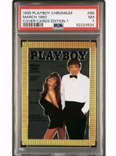 1995 Playboy Chromium Card #85 President Donald Trump Graded PSA 7 picture