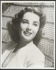 HOLLYWOOD ELIZABETH TAYLOR ACTRESS YOUNG FACE VINTAGE ORIGINAL PHOTO picture