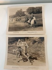 ROY ROGERS AND TRIGGER 2 ORIGINAL 8X10 PHOTOS 1947 SPRINGTIME IN THE SIERRAS picture