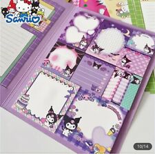 Sanrio Post-its Note Pad School Supplies Office Kuromi Purple picture