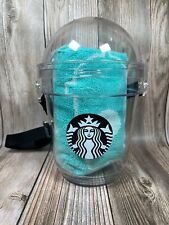Starbucks TAIWAN Summer Edition Teal Colored Towel with Carrying Case and Strap picture