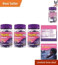 Fast Relief Pepto Premium Gummies with Melatonin - Berry Flavor - Pack of 3 picture