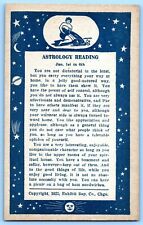 Astrology, Zodiac, Horoscope~ c1925 Exhibit Supply Arcade Card picture