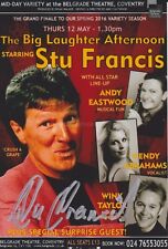 Stu Francis HAND Signed 6x4 Photo, Autograph Crackerjack I Could Crush A Grape B picture