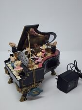 Vintage Enesco Grand Piano Animated Musical Moving Mice Orchesta Tested Works  picture