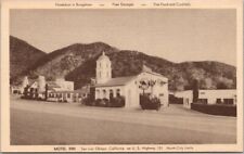 c1940s SAN LUIS OBISPO California Postcard MOTEL INN Highway 101 LINEN Unused picture