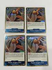 Plastic Surgery Shot event x4 playset foil ST12-017 PRB-02 One Piece : Blue picture