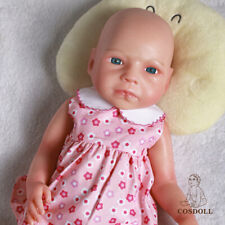 COSDOLL 18'' Realistic Newborn Girl Doll Reborn Full Silicone Flexible Skin Doll picture