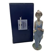 VTG Lladro 7650 Pocket Full of Wishes Collectors Society Figurine w/ Box READ picture