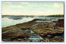 Ottawa Ontario Canada Postcard Chaudiere Falls Railway View c1910 Unposted picture