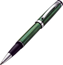 Incognito Rollerball Pen, Fine Point. Forest Green Color with Pure Platinum Plat picture
