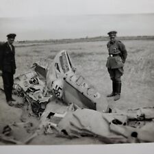 Messerschmitt Bf ME 109 fighter air superiority plane WW2 German crash wreckage picture