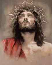CROWN OF THORNS PHOTO JESUS CHRIST  GOD FATHER SON HEAVEN ANGEL 8.5X11 REPRINT picture