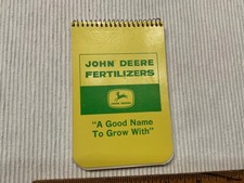 Vintage John Deere Fertilizer 45 Note Book Pryor, Oklahoma from 1954-1962 picture