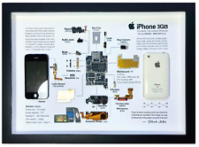 A3 Framed iPhone 3GS Disassembled Phone Wall Art Unique Gifts for Apple Lovers picture