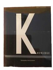 Knowledge Book - Design Letters + Arne Jacobsen Old School Blank Notebook NEW picture