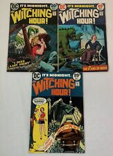 1970s DC horror THE WITCHING HOUR #34 35 37 ~ lower to mid-grade picture