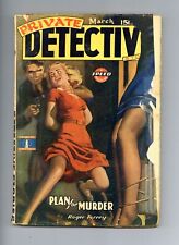 Private Detective Stories Pulp Mar 1943 Vol. 12 #4 GD picture