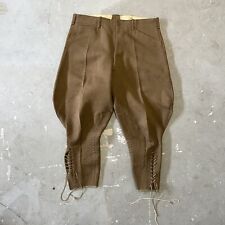 WW1 Canadian Army CEF Riding Breeches Pants Trousers Size 36 Waist 1914 Worn picture