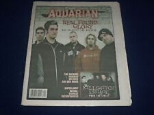 2004 MAY 26-JUNE 2 AQUARIAN WEEKLY NEWSPAPER - NEW FOUND GLORY COVER - J 1093 picture