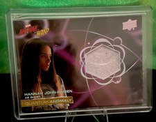 Upper Deck Ant-Man & Wasp Quantum Anomaly Relic #QM1 Hannah John-Kamen as Ghost picture