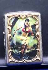 Franklin Mint Swords Of Seduction Zippo Lighter  by JULIE Bell New picture