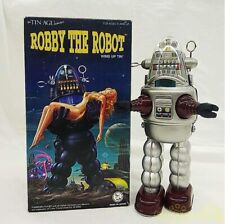 Operation Confirmed Vintage Osaka Tin Toy Robby the Robot Wind Up Tin Toy 02406O picture