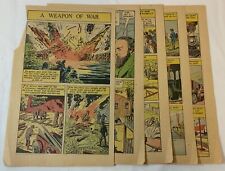 1958 eleven page cartoon story~ THE RAILROAD AS A WEAPON OF WAR picture