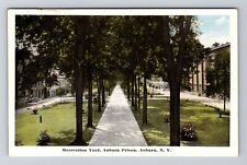 Auburn NY-New York, Recreation Yard, Auburn Prison, Vintage Postcard picture