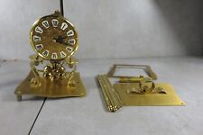 Vintage Kundo 400 day Anniversary Clock Beveled Etched PARTS OR REPIAR picture