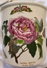 Rare Vintage Paeonia Moutan Botanic Garden Porcelain- CANISTER ‘Shrubby Peony’ picture