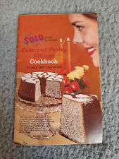 Vintage Cookbook: Solo Cake and Pastry Fillings Cookbook Dessert Recipe Booklet picture