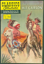 Classics Illustrated #112 VG Adventures of Kit Carson  HRN 113 VTG Silver Age picture