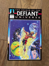 ORIGIN OF THE DEFIANT UNIVERSE # 1 VF 1994 picture