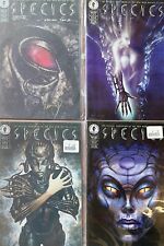 SIGNED - SPECIES #s 1-4 Complete Comic Book Set Dark Horse Comic 1995 211 picture