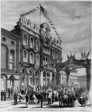 TAMMANY HALL NEW YORK CITY TAMMANY SOCIETY 1868 HISTORY picture