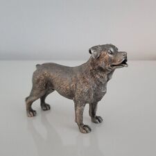 Faithful Friends by Xystos ~ Solid Pewter ROTTWEILER Standing Dog picture