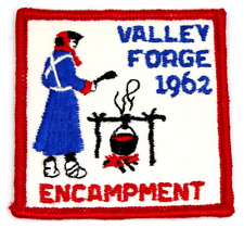 MINT Vintage 1962 Encampment Valley Forge Council Patch Pennsylvania Boy Scouts picture