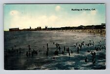 Venice CA-California, Bathing, Aerial, Antique, Vintage Souvenir Postcard picture