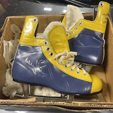 Bobby Orr Endorsed Hockey Skates Yellow 1970s New old stock in Box picture