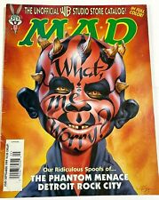 MAD Magazine 385 September Star Wars Darth Maul Mark McGwire Steroids Warner Bro picture