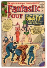 Fantastic Four 19 1963 Marvel Comics G- 1.8 1st App Rama-Tut (Kang) Thing picture