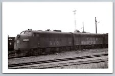 4591 B & O Locomotive. Train Real Photo Postcard. RPPC picture