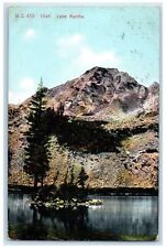 1910 Lake Martha Mountain Trees Scene Sunnyside Utah UT Posted Vintage Postcard picture