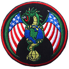USA Air Force NRO American Dragon Military Tactical Hook Loop Patch Badge *k picture