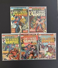Adventure Into Fear Comic Lot 20 21 22 23 24 Morbius & Blade, Bronze Age Horror picture