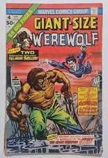 Giant-Size Werewolf #4 Morbius Return Of The Brain picture